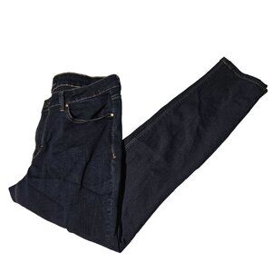 Jordache Legacy Jeans Womens Size 12 Skinny Mid Rise Dark Wash Denim Pants